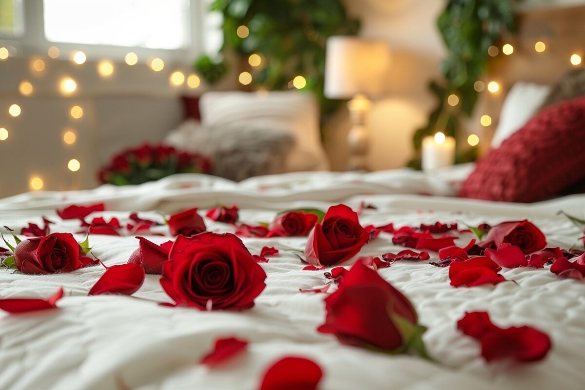 Comment créer une ambiance romantique dans votre chambre pour la Saint-Valentin ?