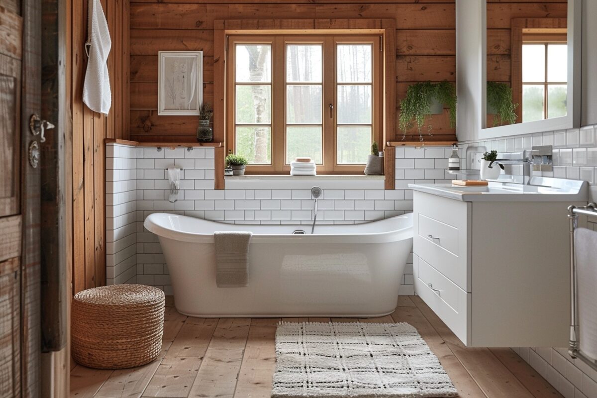 Quels sont les éléments clés pour une salle de bain inspirée du style scandinave ?