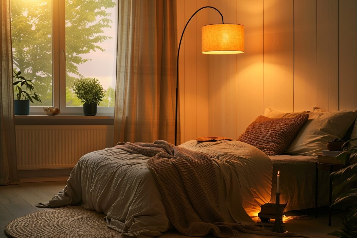 Quels sont les meilleurs types de luminaires pour une chambre chaleureuse ?