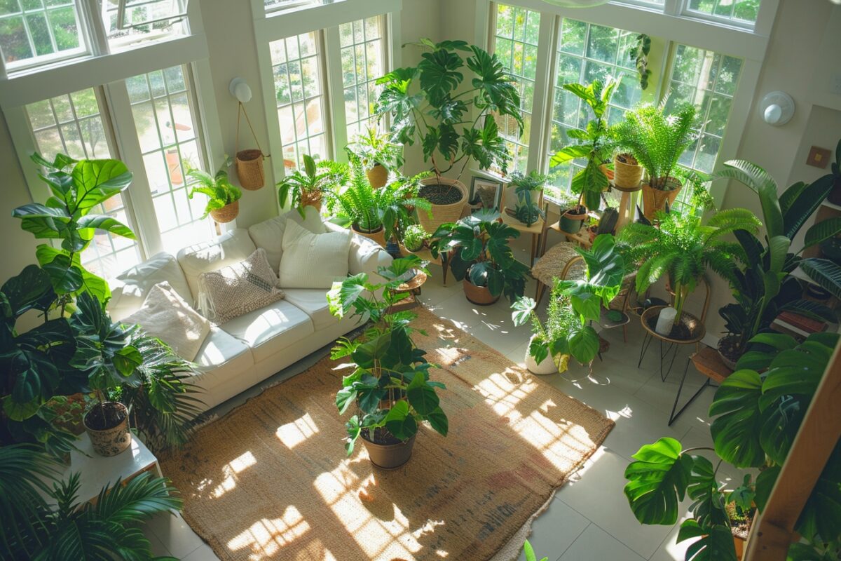 Quelles idées pour intégrer des plantes dans la décoration de votre salon ?